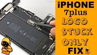 IPHONE 7 PLUS STUCK ON APPLE LOGO FIXED