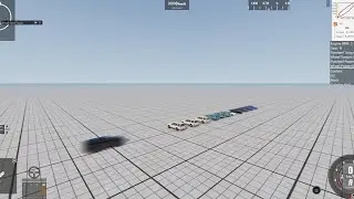500 KM/H CRASH INTO LINE OF VEHICLES IN BEAMNG
