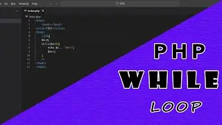 PHP - While Loop