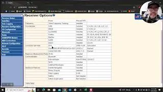 How to activate a demonstration of Trimble RTX using an the Receiver WEBUI.
