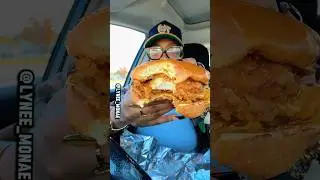 Popeyes Ghost Pepper Chicken Sandwich #popeyes #mukbang #foodie #foodshorts #spicy #chickensandwich