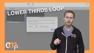 How To Setup Lower Thirds Loop Using Pro Presenter