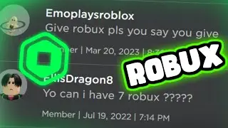 How To MAKE People BEG FOR ROBUX (2023)