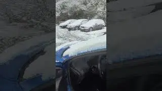 А у нас снег. Вот так вот.