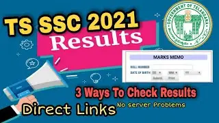 TS SSC RESULTS 2021 • Check Telangana 10th results • How to check TS SSC Results 2021
