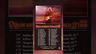 REVEALED! 2025 Headlining dates - tickets on sale Friday, but you can sign up presale on my website