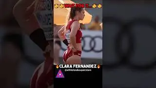 CLARA FERNANDEZ is HOTTER than HOT!😍🔥 #shorts #viral #athlete