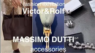 MASSIMO DUTTI❗️/аксессуары и обувь/выставка МОДЫ Victor&Rolf