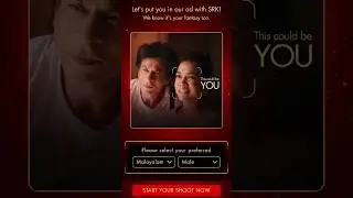 SRK യുടെ കൂടെ ഒരു പരസ്യം ചെയ്താലോ.. ❤️ #srk #trending #viral