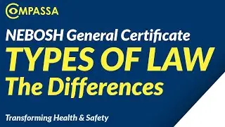 NEBOSH General Certificate: Difference Between the Types of Law Statute Common Criminal Civil