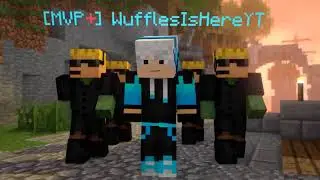 Мистическая война Minecraft Анимация Hypixel