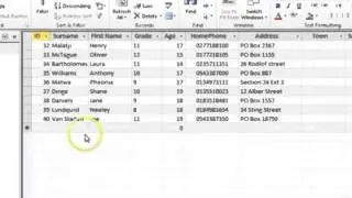 10 Adding and Deleting Records and Fields