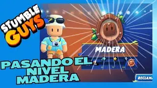 PASANDO nivel MADERA NUEVO!! En STUMBLE GUYS