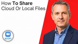 How To Share Cloud Or Local Files in Zoom (Quick Guide)