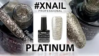 Гель лак с эффектом жидкой фольги Platinum 13 