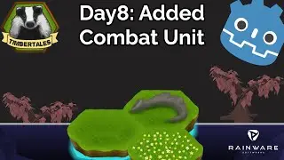 Added first combat unit to hexfield tilemap Godot Engine - Day#8 Indie game development vlog