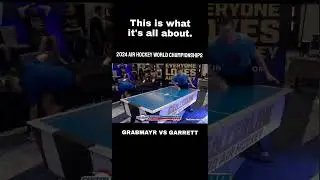 Epic battle to match point either way at the 2024 Air Hockey World Championships
