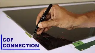 COF Connection in LCD Screen