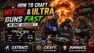 How To Craft Mythic & Ultra Guns Fast ( DMZ Season 1)