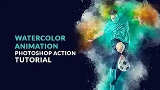 Watercolor Animation Photoshop Action Tutorial