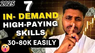 The 7 Most In Demand + Highest Paying Skills  For 2025 ! | Best Career Options | Honey Gupta