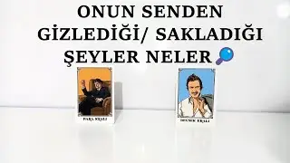 DESTE SEÇ 🤔 ONUN SENDEN GİZLEDİĞİ ŞEYLER NELER  🤔
