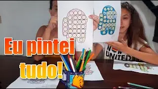 COLORINDO OS POP IT CCOM TRÊSS CORES - MUNDO DA GIOH