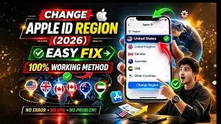 How To Change Apple ID Region or Country (2026) | iPhone, iPad & Mac Step-by-Step