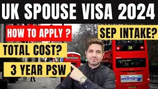 UK Spouse VISA 2024 | How to Apply UK Dependent VISA? | UK Student VISA with Spouse 2024 | UK VISA