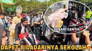 AKANG MV LANGSUNG DAPET CEWEK SMK PENARI || KESERUAN DISEKOLAH BKM
