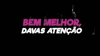 Bass - Cuidavas Melhor (Vídeo de letra)