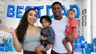 Mommy and Son's Surprise Daddy For Father's Day! *So Cute*