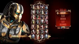 Mortal Kombat 9 Cyber Jax Expert Arcade Ladder