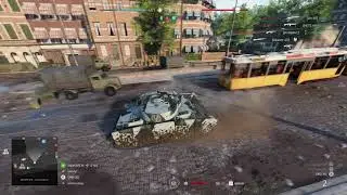 Battlefield V -  Tank Gameplay on Rotterdam