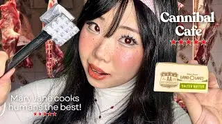 Cooking YOU at the CANNIBAL Cafe🥩 ASMR (Bad End)