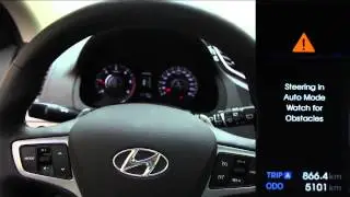 Hyundai i40   интеллектуальная система помощи при парковке SPAS
