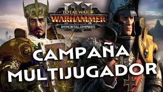 Total War WARHAMMER III, IMPERIO Y BRETONIA cap 1🔴 MULTIJUGADOR DIRECTO