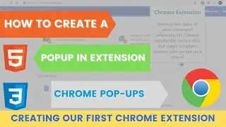 How to create a Chrome Extensions || Chrome Pop-Ups | Cool Coding Tamil