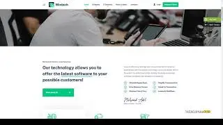 Mintech - IT Solutions and Services WordPress Theme product kickstarter Easy Create Website