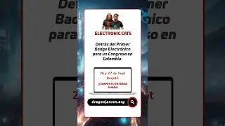 Primer Badge Electrónico en un congreso en Colombia