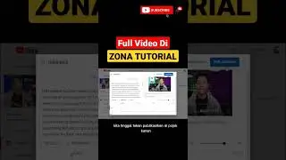 Bikin Subtitle YouTube, Gampang ! 