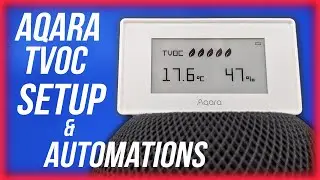 The Aqara TVOC Air Quality Sensor Unbox and Setup