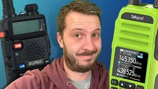 RIP The Baofeng. REPLACED with the Talkpod A36 PLUS!