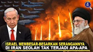 KERAHKAN 100 PESAWAT TAPI SEOLAH TAK TERJADI APA-APA! Fakta Serangan Israel ke Iran Dianggap Gagal