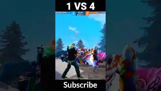 1vs6 Clutch🤯 Destroyed in Seconds 🔥 Headshots on another level 😱 #shortfeed #ffrkyt #tondegamer
