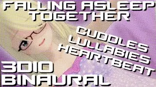 [Binaural/3Dio] Bedtime Together #2 | (Heartbeat, Cuddles) Sleepy spell-seamstress seeks slumber.