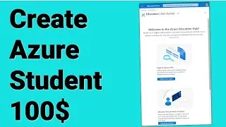 Azure Cloud | Create Azure Student 100$ from Edu Mail | TECH X STUDIO