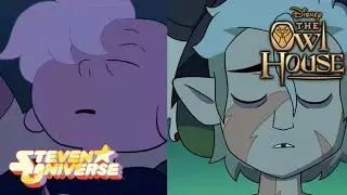 I just realized this parallel in Steven Universe and The Owl House…