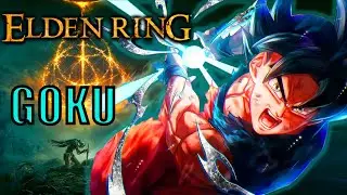 I Modded Elden Ring to play as GOKU (Dragonball Modded Build)