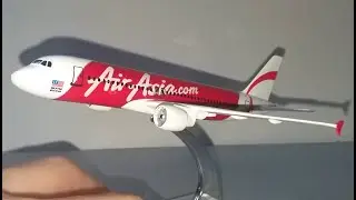 Diecast aircraft model Airbus A320 Air Asia